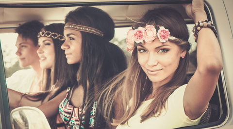 How should you style your hippie clothing to become the perfect true bohemian.