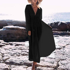 long black beach dress Big sale - OFF 65%