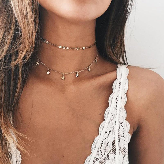Boho Style Necklaces For Women - Gold Necklaces – Boho Beach Hut