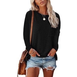 Casual Bohemian Long Sleeve Shirt with Pocket