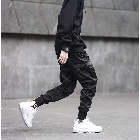 strapped joggers