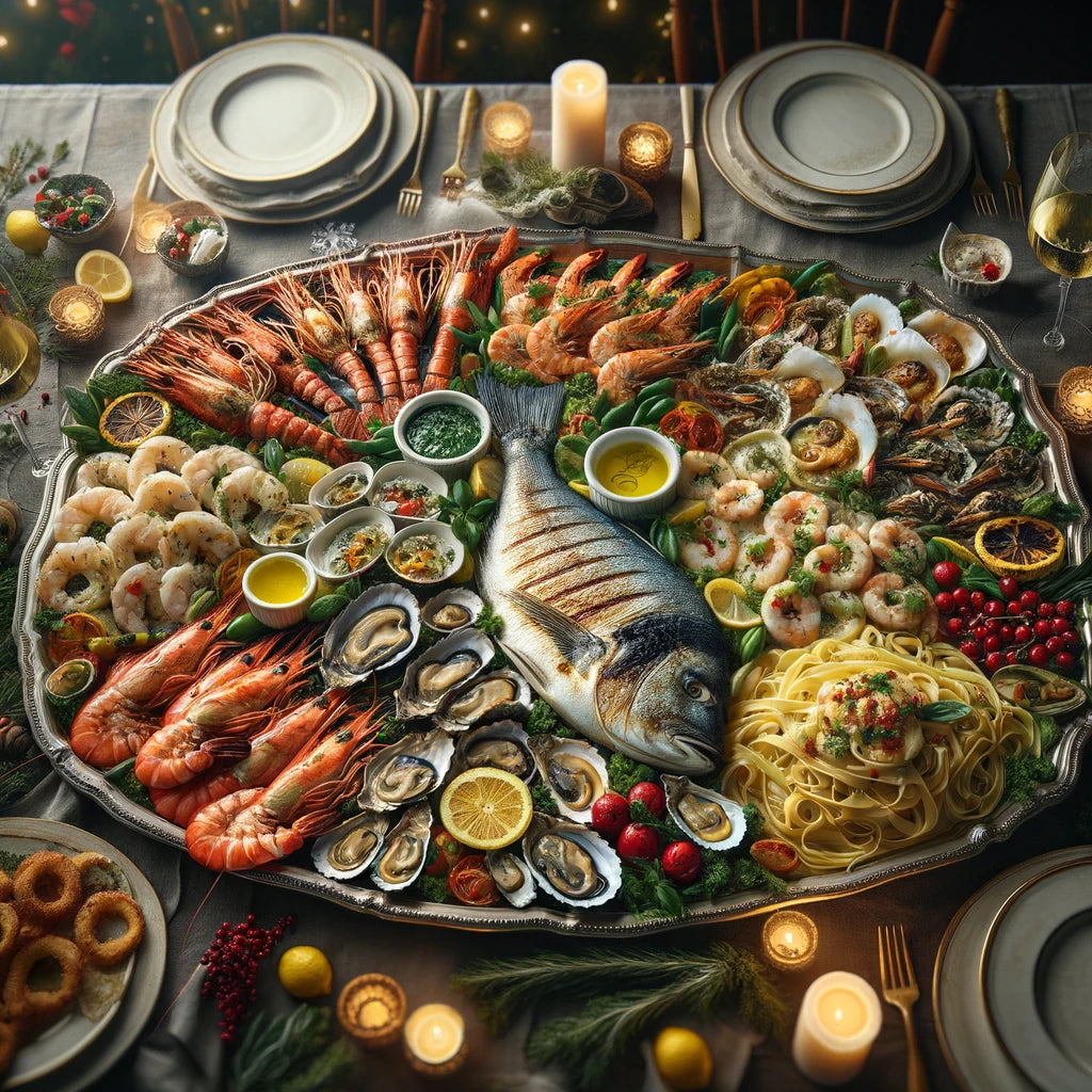 Feast of the Seven Fishes on the Arteflame Grill