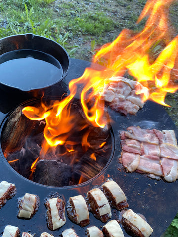 Bacon Weave S’mores with Pork Panko