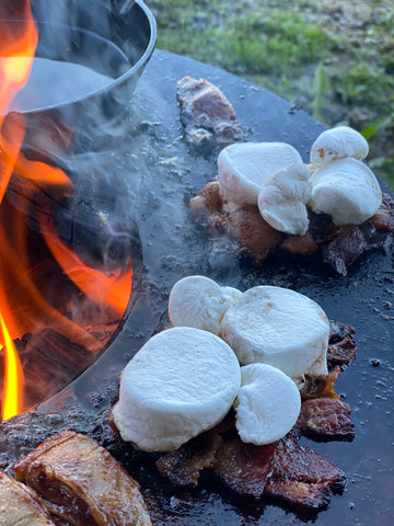 Bacon Weave S’mores with Pork Panko