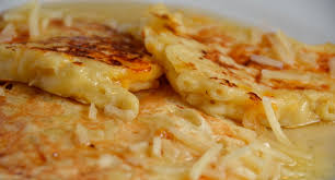 Mac and Cheese Pancake on the Grill