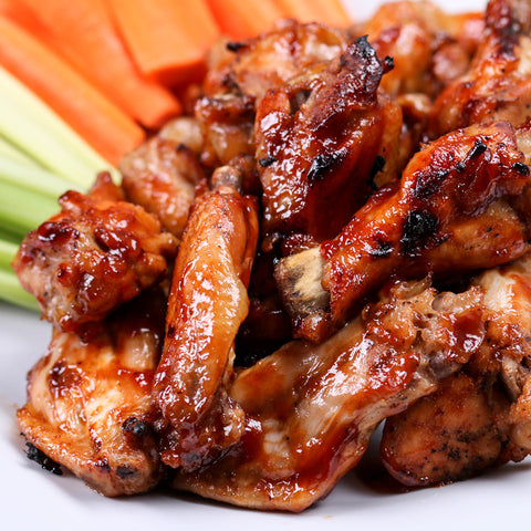 Spicy Beer Glazed Chicken Wings