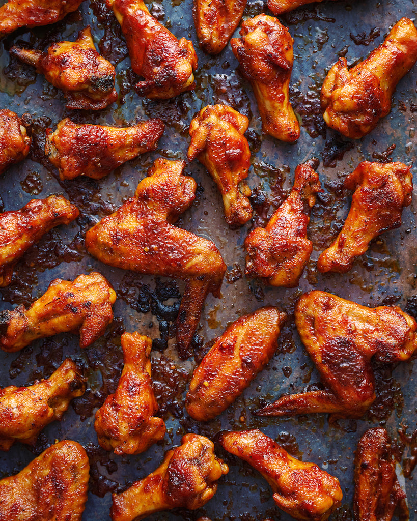 Spicy Orange Grilled Chicken Wings