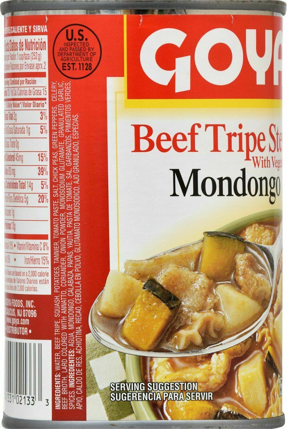 Goya Beef Tripe Stew