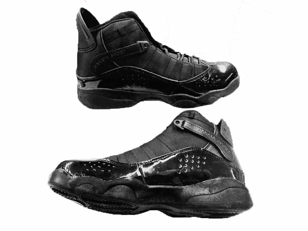 Men's Black High-top basketball shoes