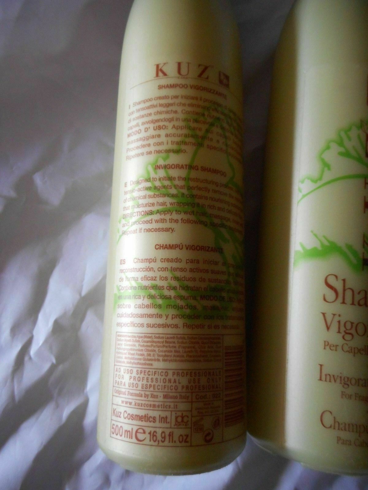 Kuz Vigorizzante Shampoo