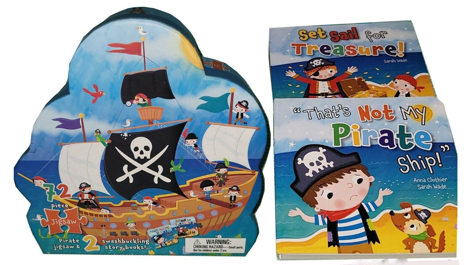 Jigsaw Puzzle And Swashbuckling Story Book