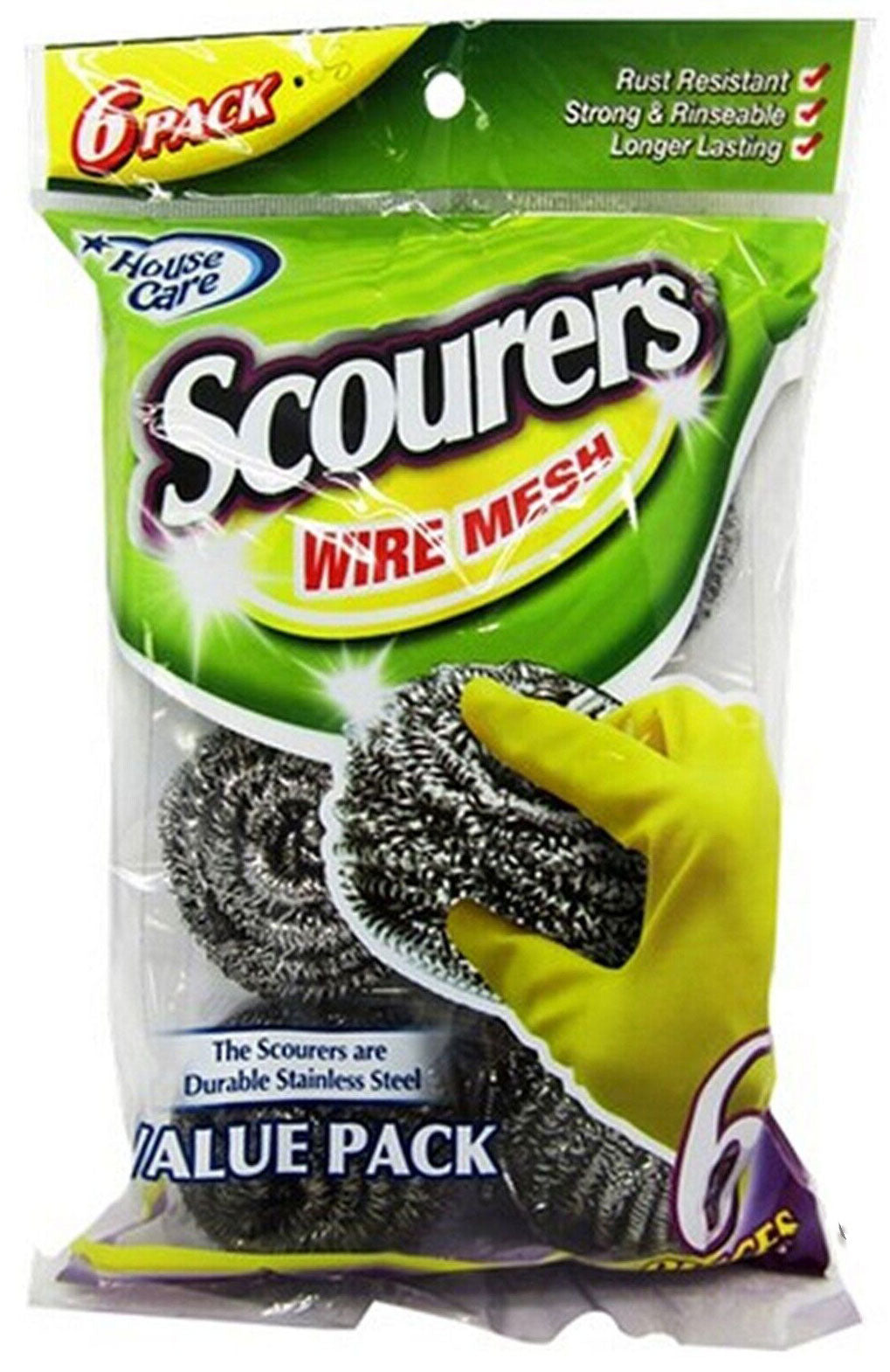 Stainless Steel Sponges Scrubbing Scourer Pad