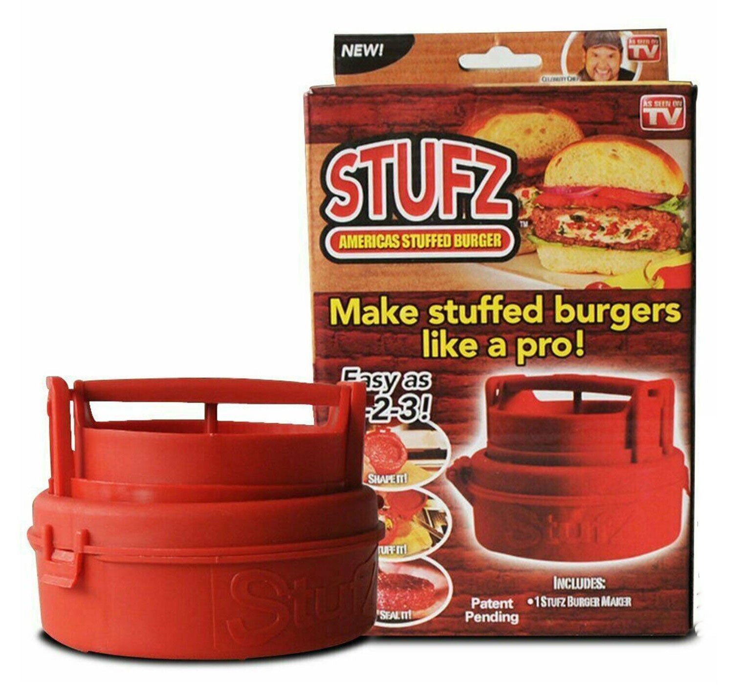 STUFZ Americas Stuffed Burger