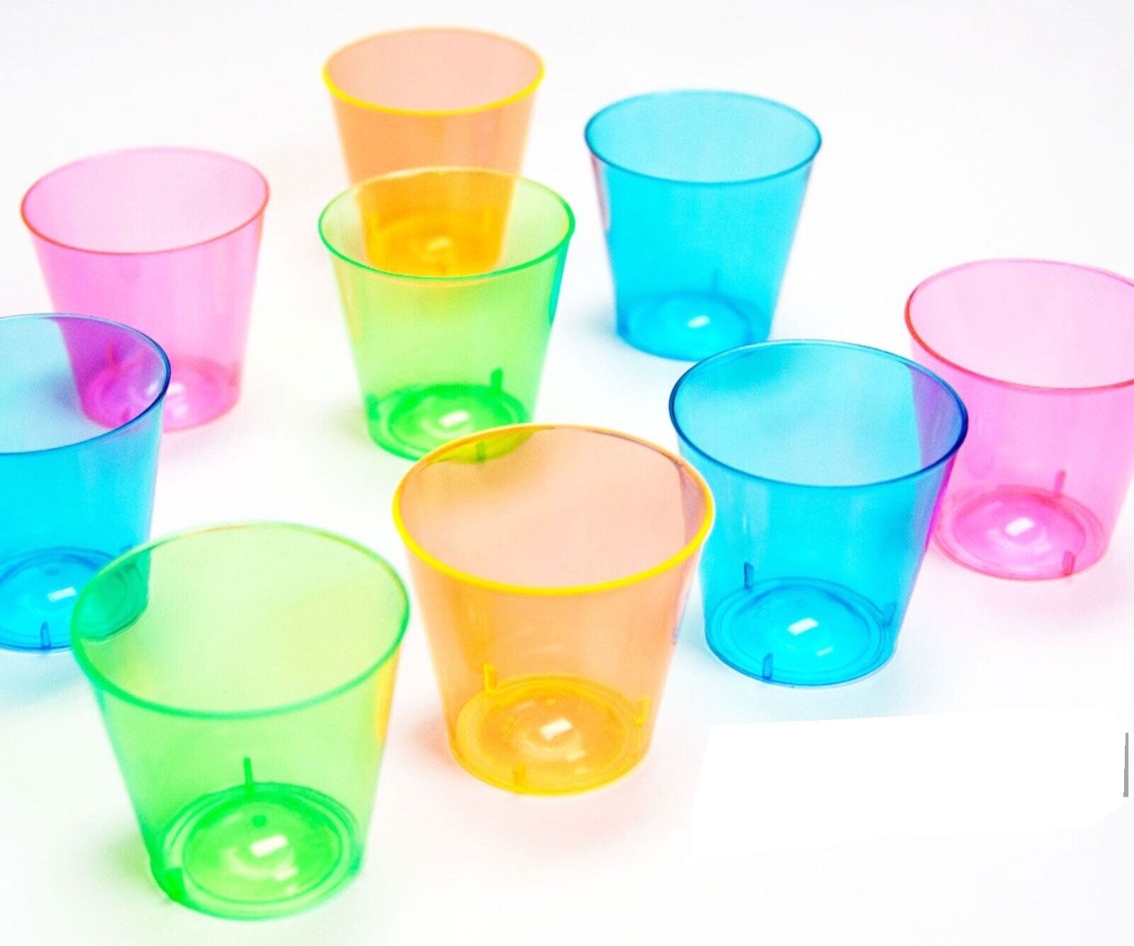 Neon Multicolor Party Shot Glasses