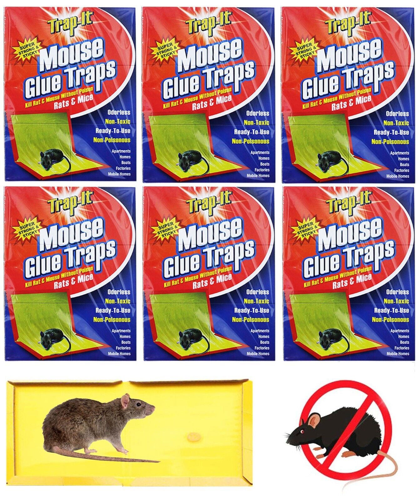 Mouse Glue Traps Humane Rat Mice