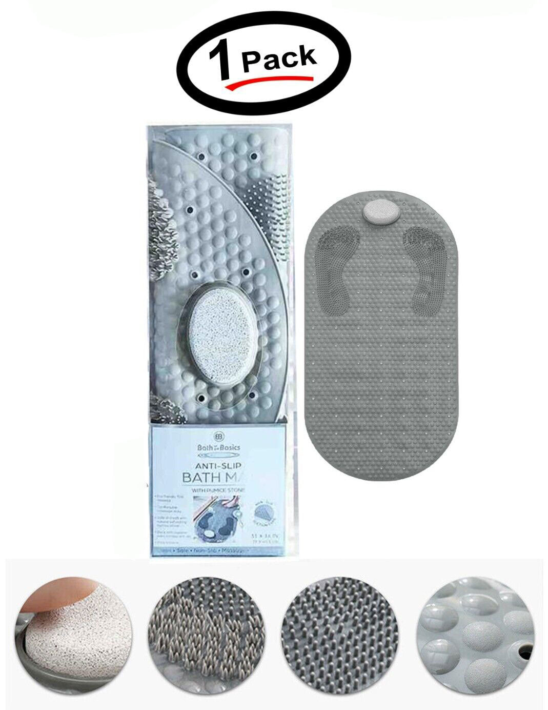 Foot Scrubber Shower Mat