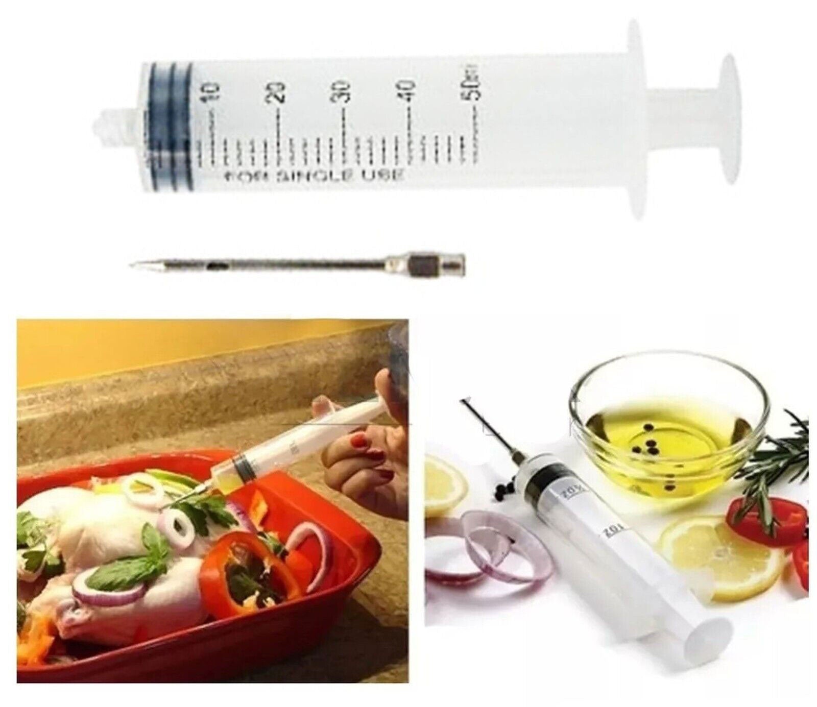 INJECTABLE PASTRY SYRINGE