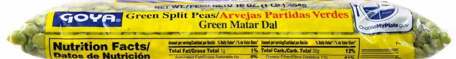 Dry Green Split Peas
