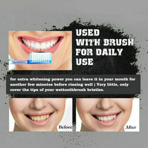 CHARCOAL TEETH WHITENING POWDER