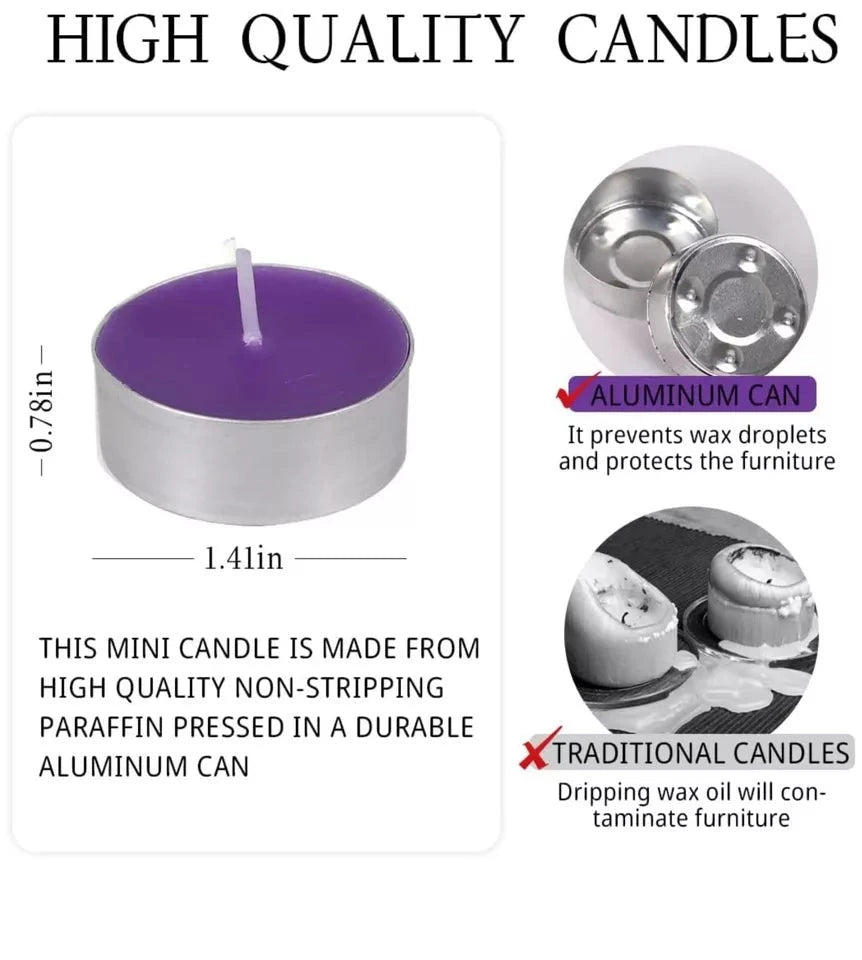 Lavender Tealight Candles