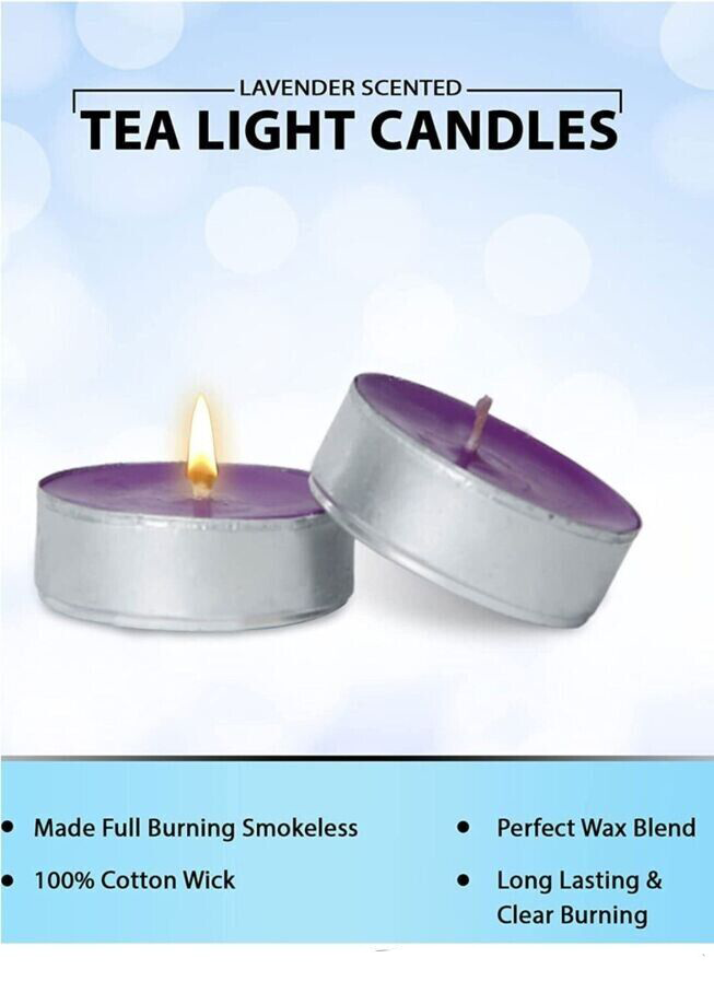 Lavender Tealight Candles