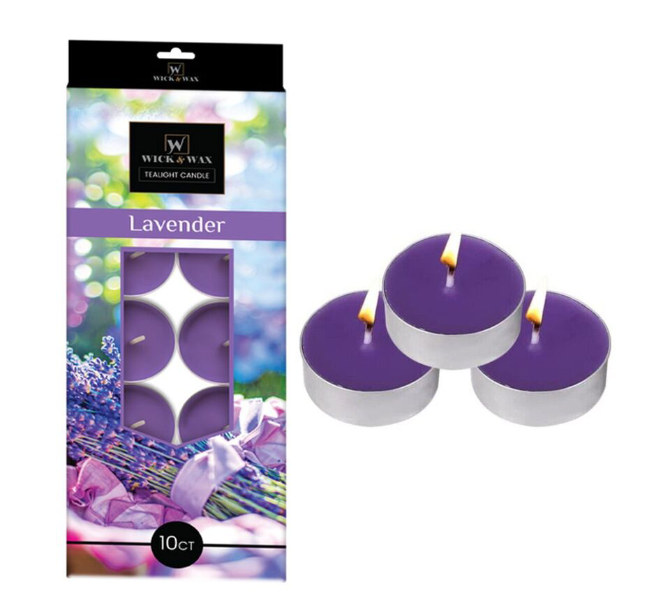 Lavender Tealight Candles