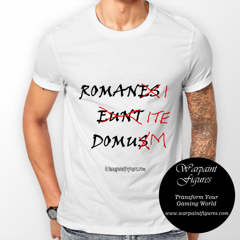 Mens Wargaming T Shirt People Called Romanis They Go The House - 