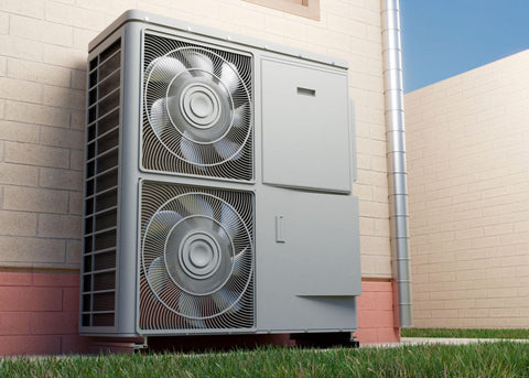 heat pump outside of a home