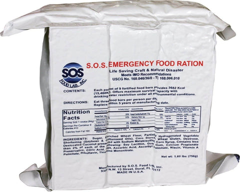 SOS emergency food ration