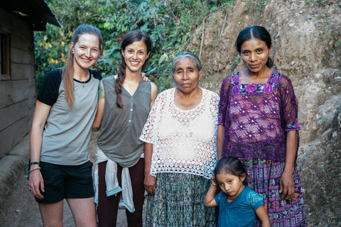 Q'eqchi Maya Women Cacao Farm Guatemala 