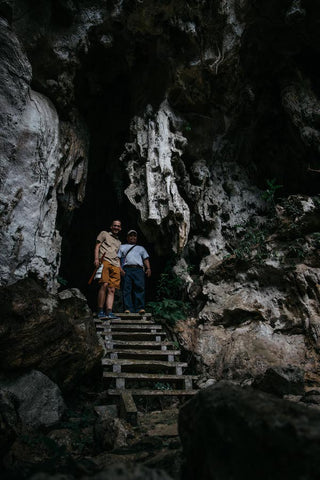 Post Cacao Ceremony In Maya Cave Belize