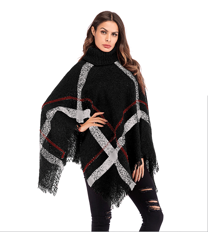 Knitted Cloak Shawl – Stylish Splash