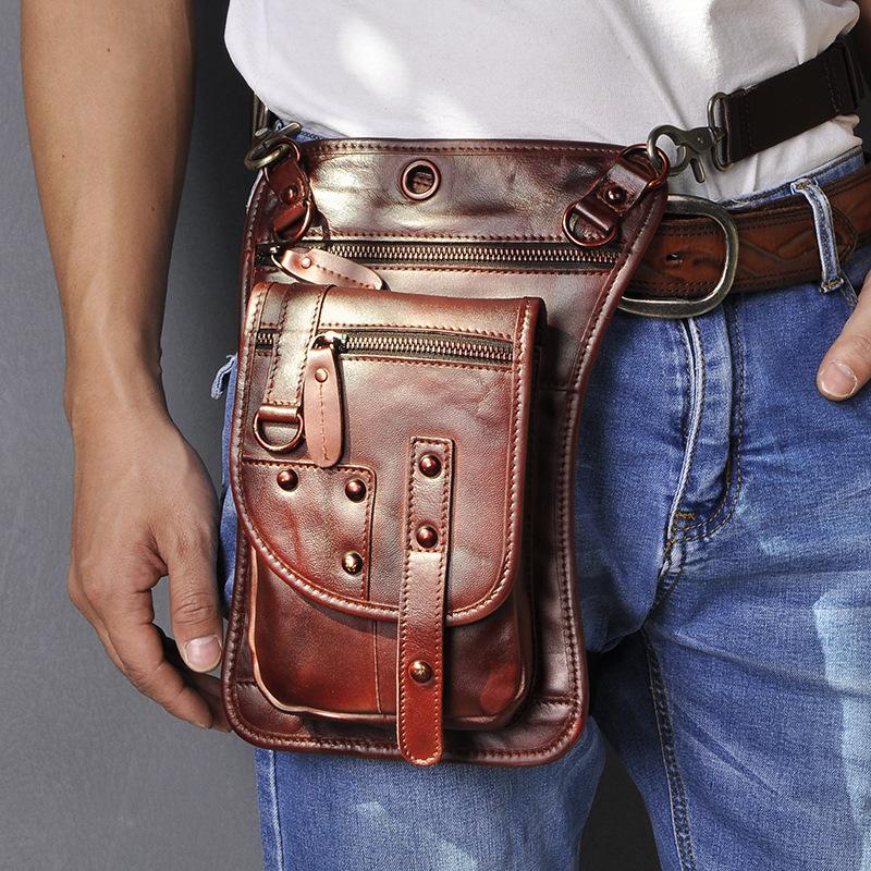 Men's Genuine Leather Side Bag – Stylish Splash