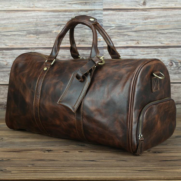 Leather Men's Travel Bag