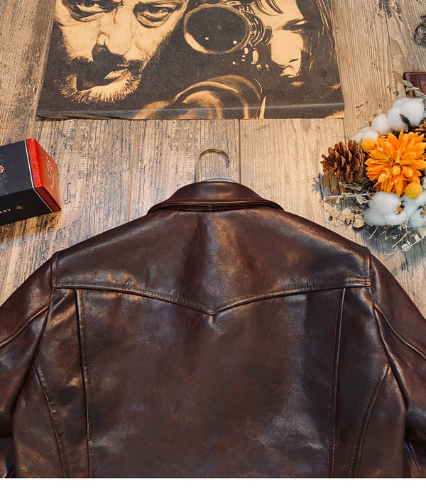 Genuine Argentine Bull Leather Jacket