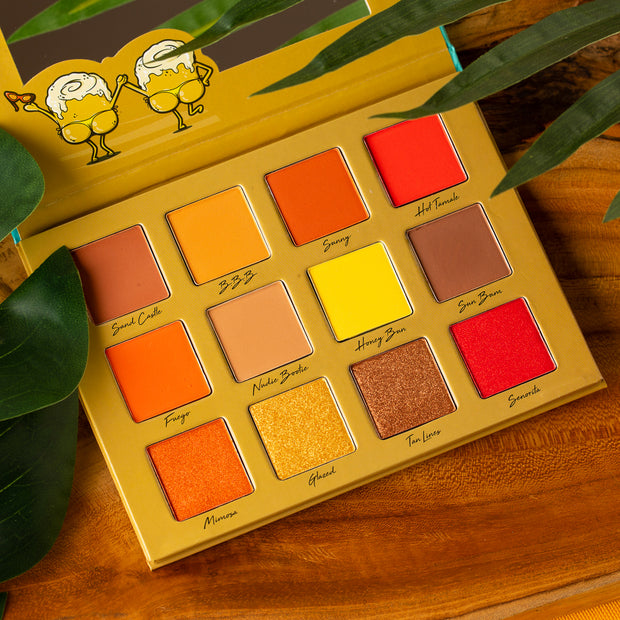 yellow eyeshadow palette