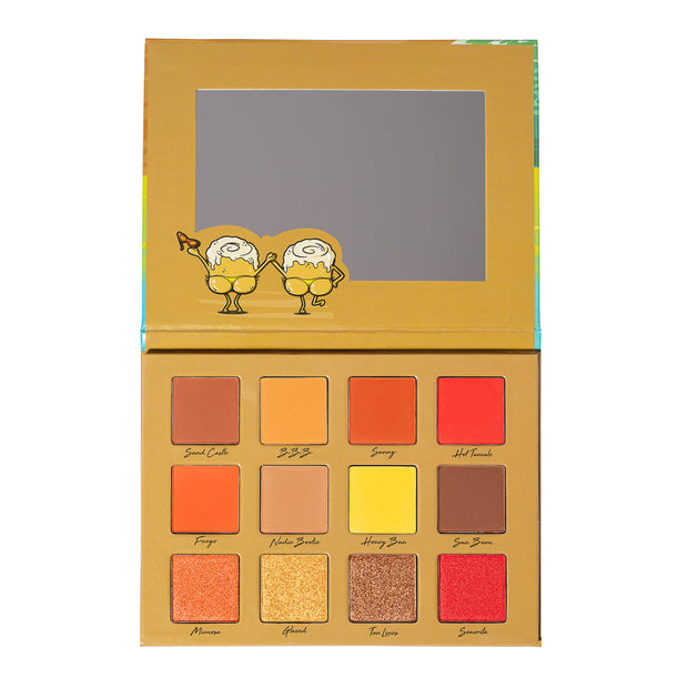 yellow eyeshadow palette