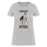 Alpaca My Bag Ax Version - Women's T-Shirt - heather gray