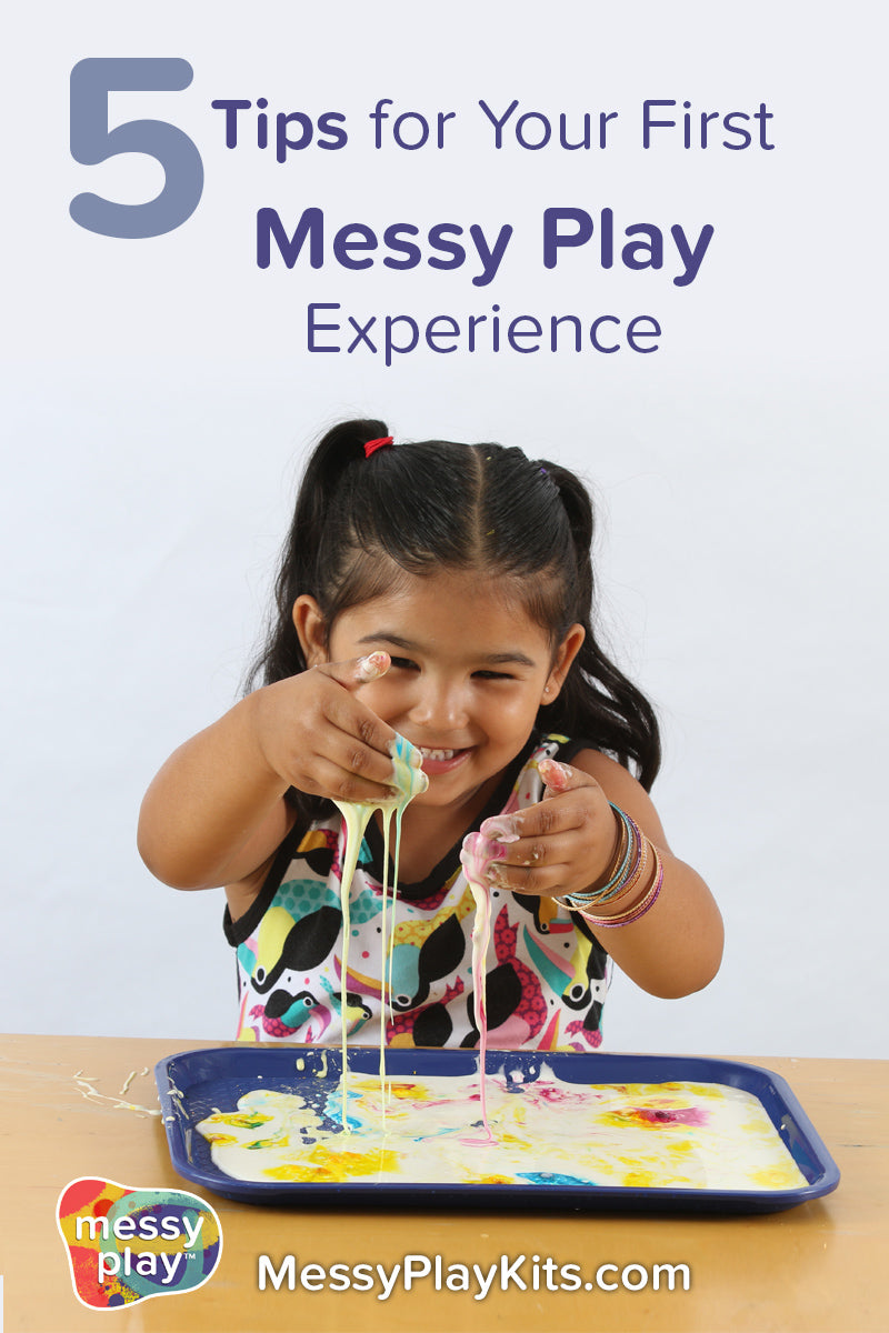 5 tips for your first messy play experience