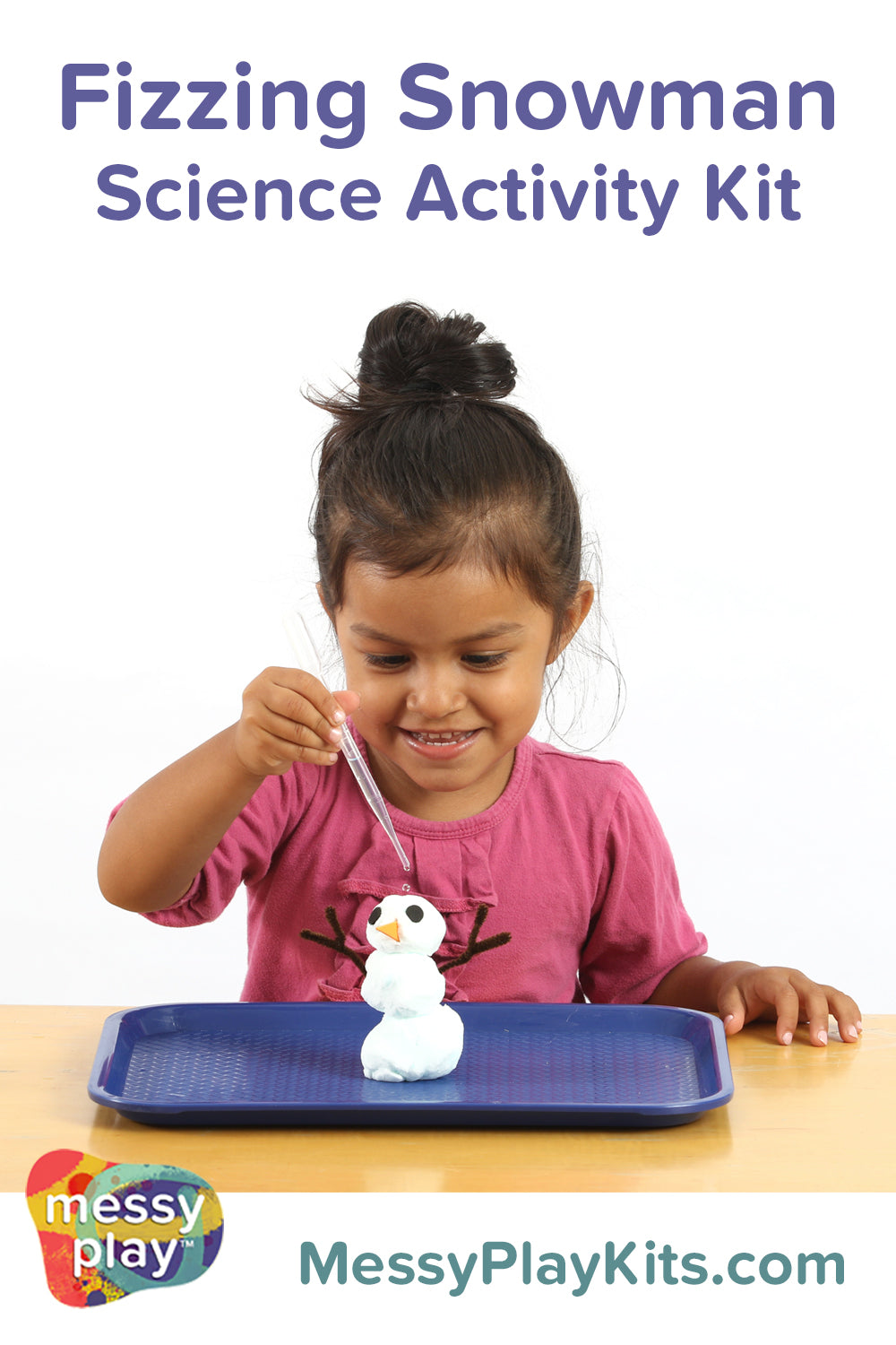 Fizzing Snowman from Messy Play Kits