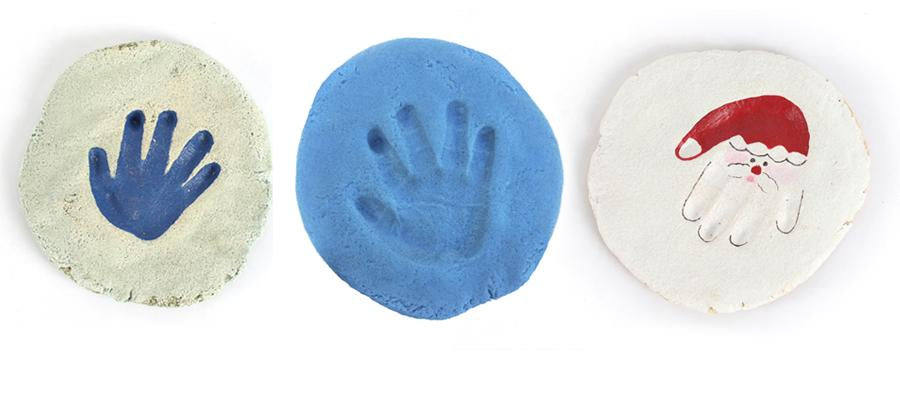 Handprint ornament kit from Messy Play Kits