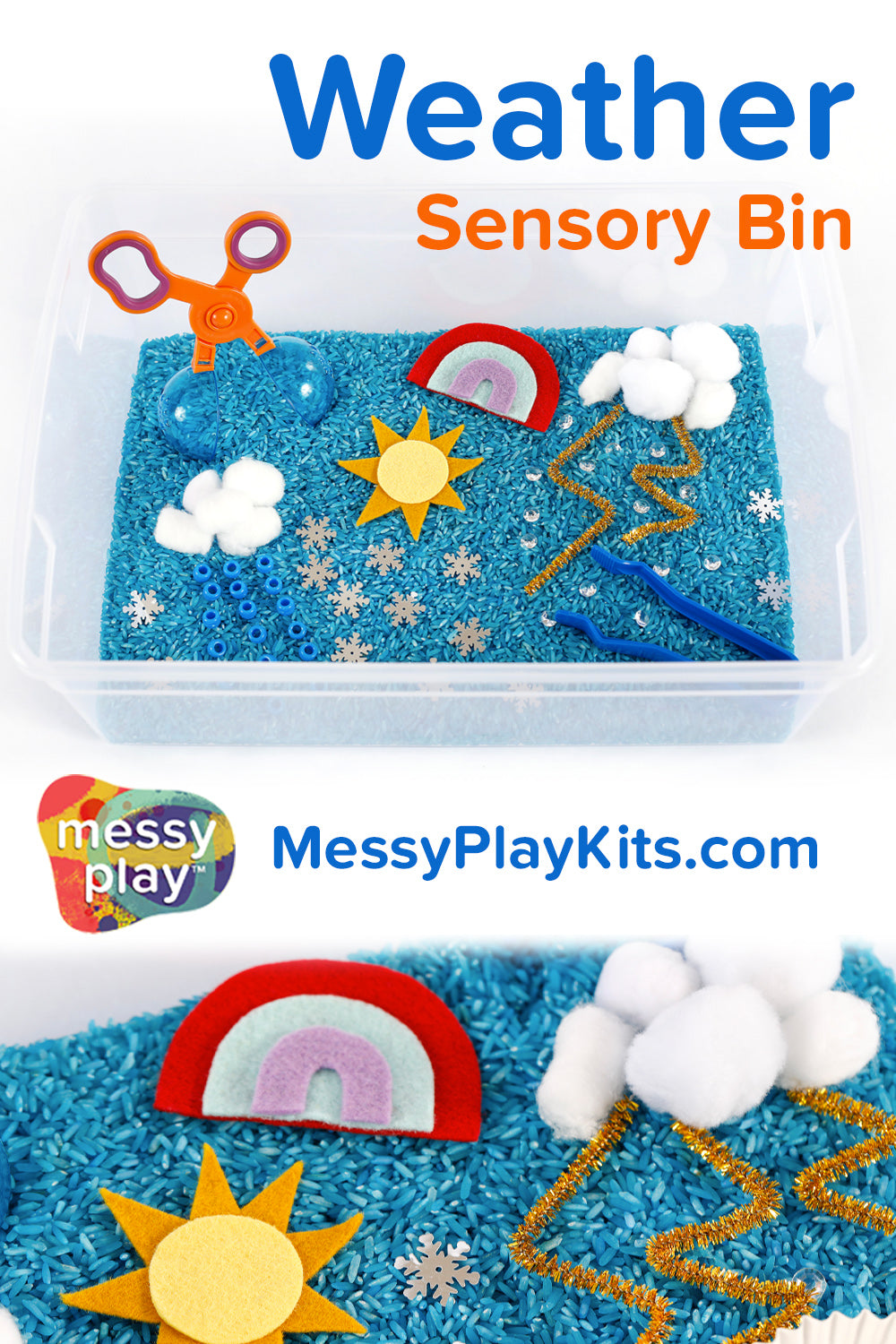 Arctic Sensory Bin – Messy Play Kits