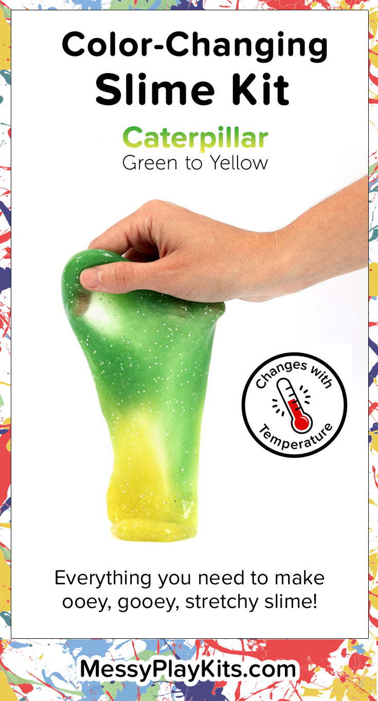 Color Changing Slime from Messy Play Kits