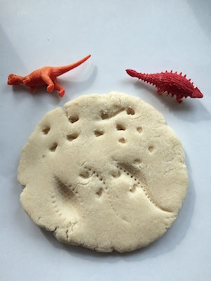 Fossils from Dinosaur Dig Messy Play Kit