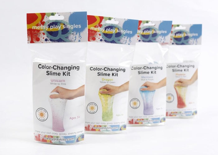 Slime Kit: Orange Glitter – Messy Play Kits