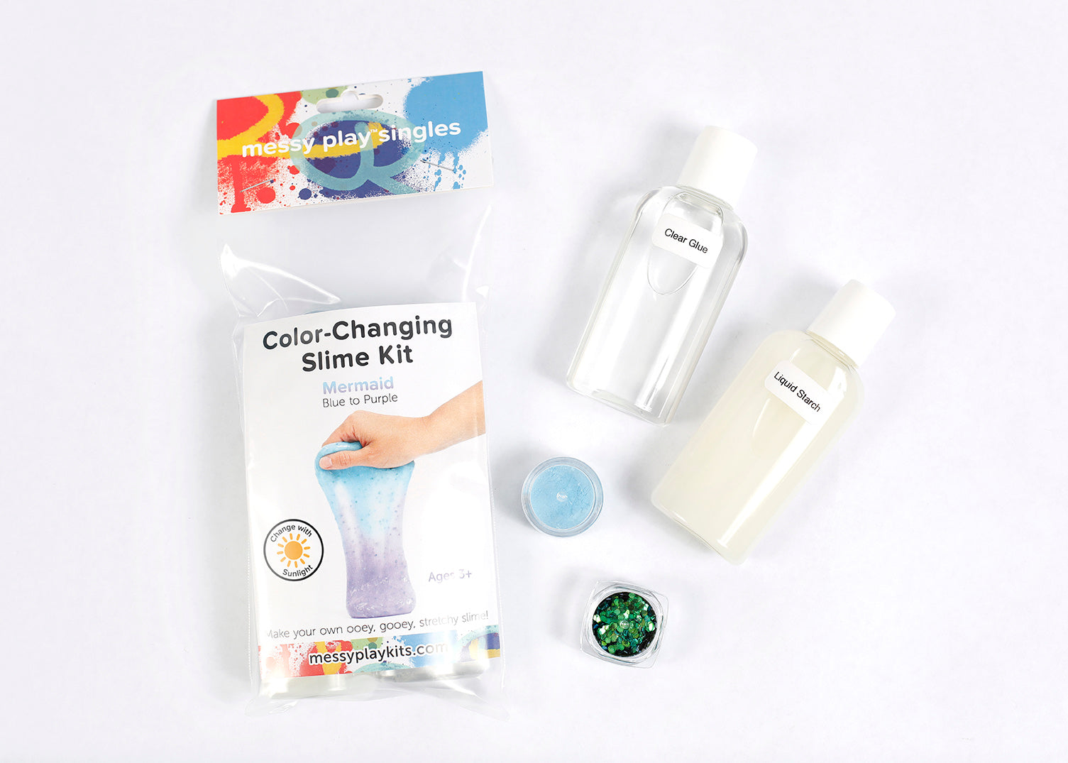 Super Slimetastic DIY Slime Kit for Girls and Boys - 4 Bottles of Glue -  Borax - Complete Slime Making Kit - Slime Kits with Everything