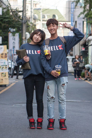 Vêtements de couple coréens
