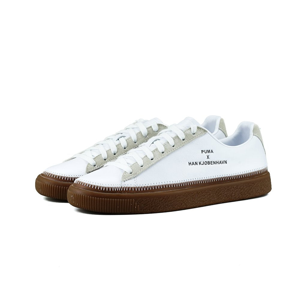 PUMA - Clyde Stitched HAN (Puma White 