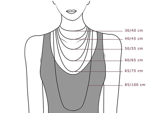 Necklace Size Chart Chato