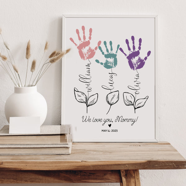 Mother's Day Handprint Art